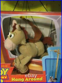 Toy Story 2 Hang Around Bullseye Marionette Woody's Roundup Mattel 23897 NOS