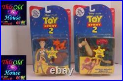 Toy Story 2 Lot Woody Bullseye Barbie Rex +++1999 Disney Lot A121123