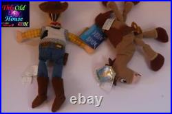 Toy Story 2 Lot Woody Bullseye Barbie Rex +++1999 Disney Lot A121123