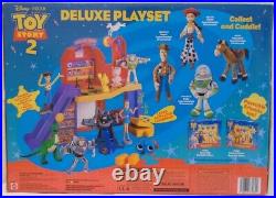 Toy Story 2 Movie Al's Toy Barn Deluxe Playset Woody Buzz Zurg Rex Barbie Sealed