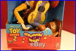 Toy Story 2 Strummin Singin Woody 1999 Nib Mattel Disney/pixar