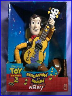 Toy Story 2 Strummin' Singin' Woody BRAND NEW Mattel Doll