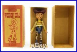 Toy Story 2 Wooden Doll Young Epoch Woody Jesse Bullseye Prospector 4 set
