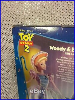 Toy Story 2 Woody & Bo Peep Disney Bambola Set Regalo 1999 Mattel 23785 Disegna