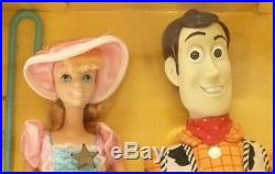 Toy Story 2 Woody & Bo Peep Disney Pixar character doll very rare from japan 3J