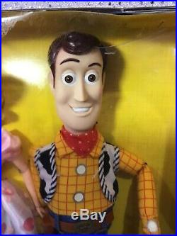 Toy Story 2 Woody & Bo Peep Disney Puppe Geschenkset 1999 Mattel 23785 NRFB