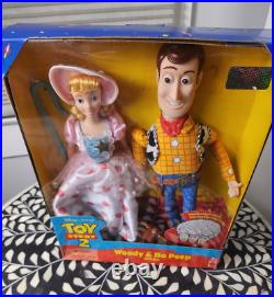 Toy Story 2 Woody & Bo Peep (rare To Find, Sealed 1999) Collectible