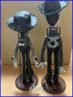 Toy Story 2 Woody & Jessie Roundup Monochrome Woody's Life size Doll set Used