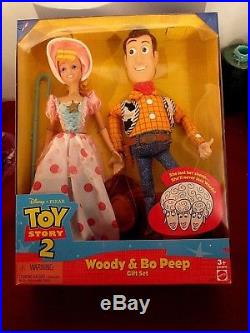Toy Story 2 Woody and Bo Peep Dolls Gift Set