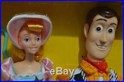 Toy Story 2 Woody and Bo Peep gift set dolls Mattel Disney Pixar 1999 New in Box