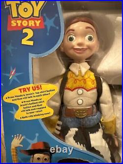 Toy Story 2 Woody and Jessie Interactive Buddies Talking Action Figures