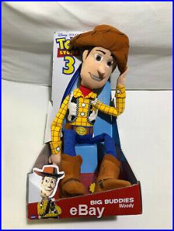 Toy Story 3 Disney Big Buddies Sheriff Woody Doll Figure 14 New Rarebuzz 12345