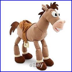 Toy Story 3 Disney Store Large Soft Plush Stuffed Bullseye 17 Woody Horse Toy