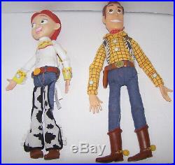 Toy Story 3 Jessie, Woody and Bullseye Dolls. Working Pull String Talking Dolls