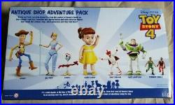 Toy Story 4 Antique Shop-8 Figure Set-Woody / Buzz Lightyear / Bo Peep / Forky