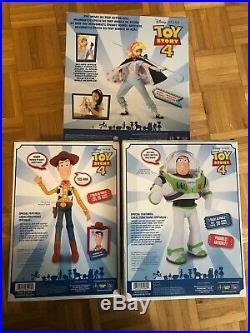 Toy Story 4 Figure Lot (woody, Buzz Lightyear & Bo Peep) Action Dolls