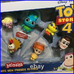 Toy Story 4 MINIS Ultimate New Friends 10-Pack PLUS RV & Friends Forky Tinny Bo