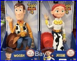 Toy Story 4 Movie SOFT & HUGGABLE WOODY & JESSIE Plush Doll 2019