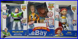 Toy Story 4 Talking Sheriff Woody Buzz Lightyear & Jessie Talking Electronic