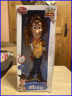 Toy Story 4 WOODY Doll Talking Action Figure 16 (Damaged Box)