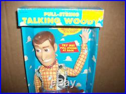 Toy Story #62943 Pull String Talking Woody 16 Disney Pixar Doll (NOS)