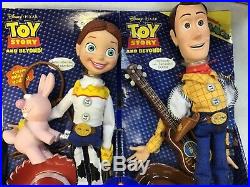 Toy Story And Beyond! Jessie & Woody 2 Pack Pull String Talking Dolls 2002