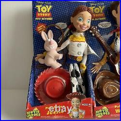 Toy Story And Beyond Pull String Jessie & Woody 2002 Works Box Wear