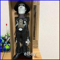 Toy Story Black White Woody Figure Doll Roundup Rare Young Epoch Black F/S
