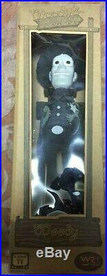 Toy Story Black White Woody Figure Doll Roundup Rare Young Epoch Japan F/S