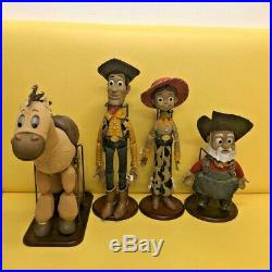 Toy Story Bullseye Woody Jessie Prospector Figure Doll Roundup Rare Young Epoch