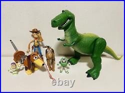 Toy Story Bullseye, Woody, Rex, Buster Set Of 4, Disney Pixar mattel