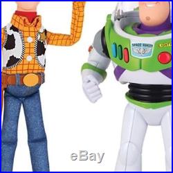 Toy Story Buzz Lightyear Sheriff Woody Talking Action Doll Figure Christmas Gift