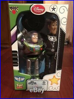 Toy Story Buzz Lightyear & Woody 2010 17 LE Talking Dolls 1 of 6000