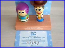 Toy Story Buzz Woody Wooden Kokeshi U. S. D23Expo Limited To 300 Bodies
