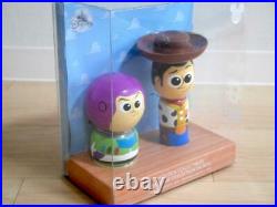 Toy Story Buzz Woody Wooden Kokeshi U. S. D23Expo Limited To 300 Bodies