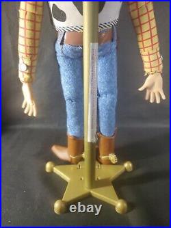 Toy Story Collection Electronic Talking Woody Doll Stand THINKWAY Working 17