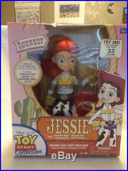 Toy Story Collection "JESSIE THE YODELING COWGIRL" Woody's Roundup Talking Doll