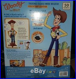 Toy Story Collection Talking Sheriff Woody Doll 1st edition Blue Clouds, RARE