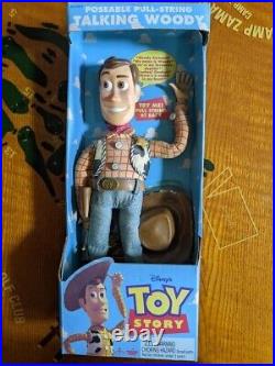 Toy Story DISNEY PIXAR Original Pull String TALKING WOODY Vintage 1995