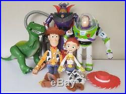 Toy Story Disney Bundle 7 Talking Woody/Jessie. Buzz. Rex And Zurg Figures