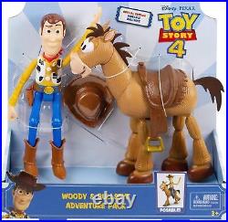Toy Story Disney Pixar 4 Woody & Bursay Adventure Pack figure Doll