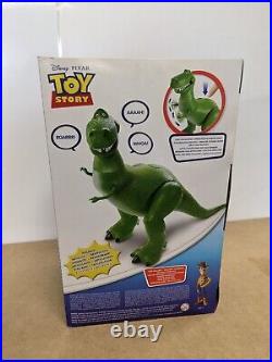 Toy Story Disney Pixar Rex Talking Figure BNIB