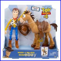 Toy Story Disney Pixar Toy Story 4 Woody & Bullsai Adventure Pack Figure