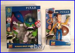 Toy Story Disney Pixar Ultimate Space Ranger Buzz Lightyear & Woody Figure