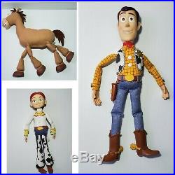 Toy Story Doll Set Woody, Jesse, Bullseye Bundle FREE SURPRISE TOY WITH PURCHASE