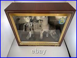 Toy Story Figure Set Plush Woody And Bullseye Anniversary Limited Edition New