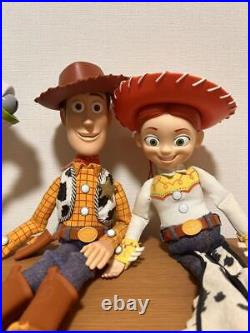 Toy Story Figure Woody Buzz Jessie Cowboy doll Pixar Animation Rare Lot 3