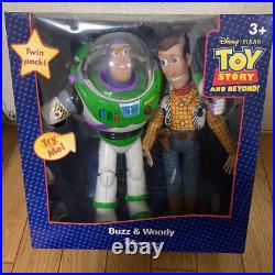 Toy Story Figure Woody Buzz Lightyear Disney Store Early 2 Set