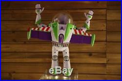 Toy Story Full Size Talking BUZZ LIGHTYEAR, WOODY, & JESSE + 2 Adjustable Stands
