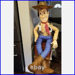 Toy Story GIANT Woody with Hat 4ft Foot Frito Lay Promo Doll Thinkway Disney Pixar